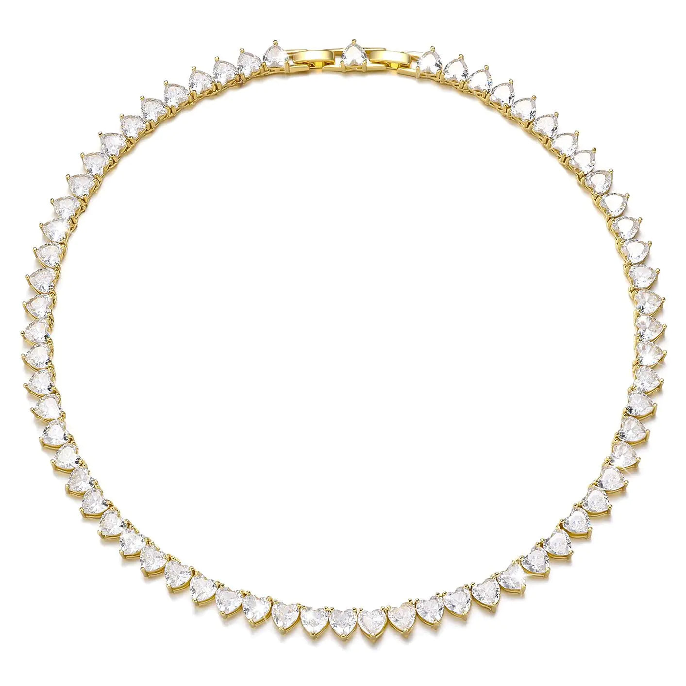 Eternal Heart Tennis Necklace For Those You Love